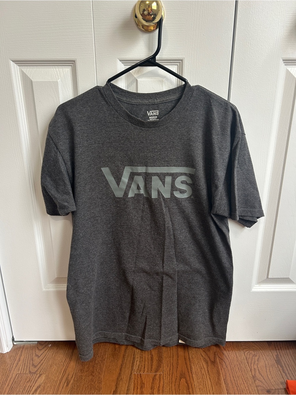 Vans Gray Logo Short Sleeve Tee